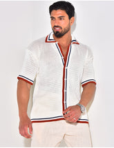 Chemise ajourée