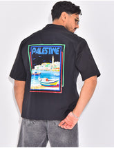 Chemise manches courtes "Palestine"