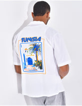 Chemise manches courtes "Tunisia"
