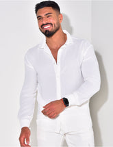 Chemise manches longues basic