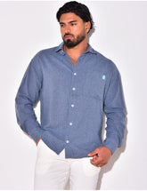 Chemise en lin manches longues