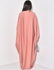 Abaya papillon ornée de strass à nouer à l'intérieur