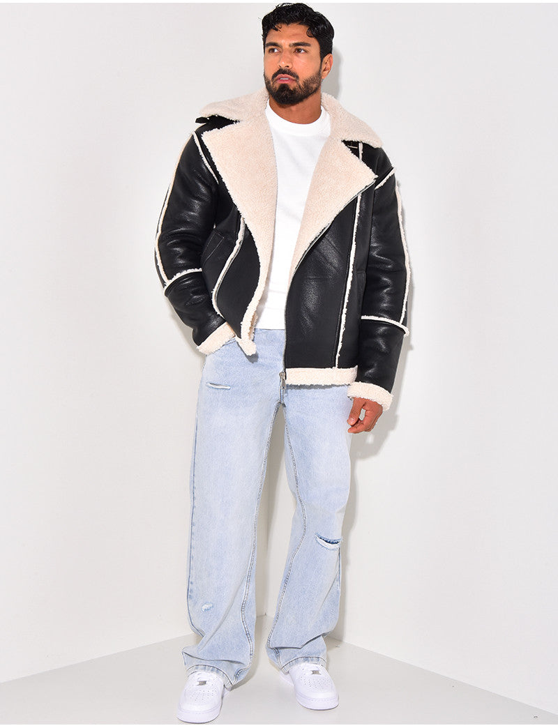 BOMBARDIER HOMME A FOURRURE