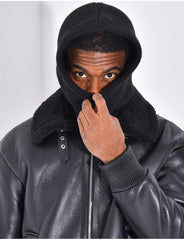 Cagoule en maille