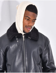 Cagoule en maille