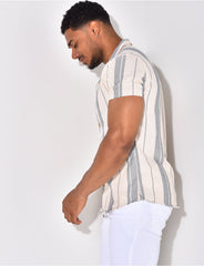 Chemise à rayures
