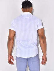 Chemise à rayures