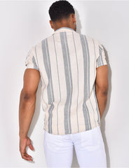 Chemise à rayures