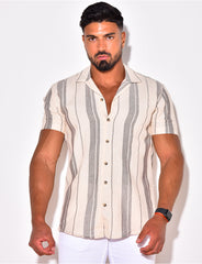 Chemise à rayures