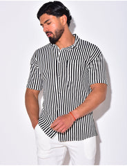 Chemise à rayures