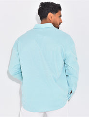 Chemise à rayures