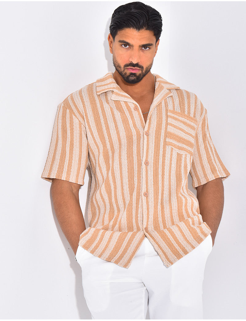 Chemise à rayures
