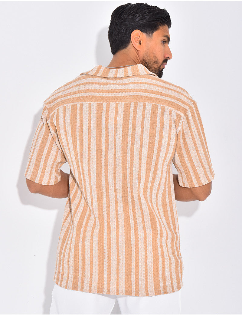Chemise à rayures