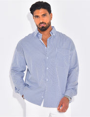 Chemise à rayures