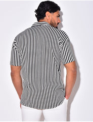 Chemise à rayures