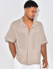 Chemise ajourée