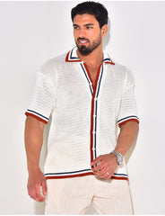 Chemise ajourée