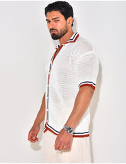 Chemise ajourée