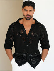 Chemise ajourée