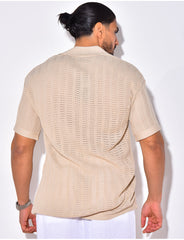 Chemise ajourée