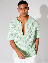 Chemise ajourée