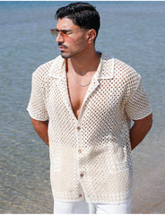 Chemise ajourée