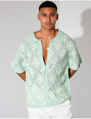 Chemise ajourée