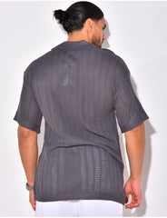 Chemise ajourée