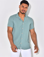 Chemise basic manches courtes