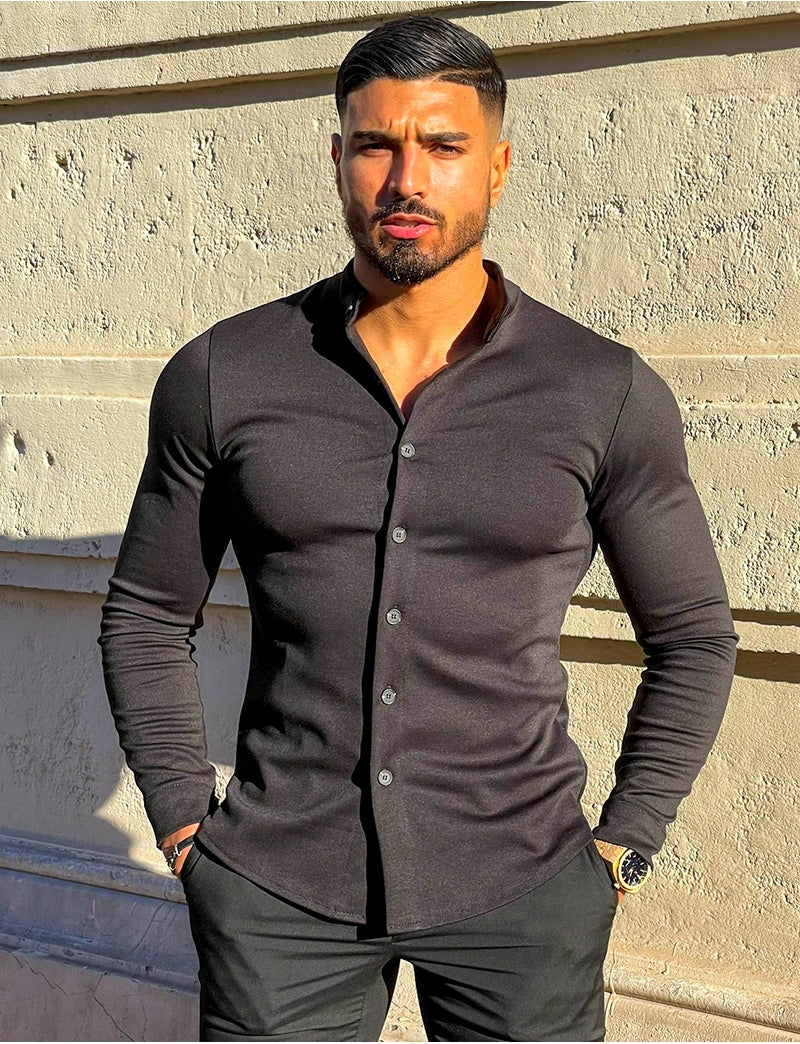 Chemise col rond