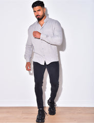 Chemise fluide à manches longues