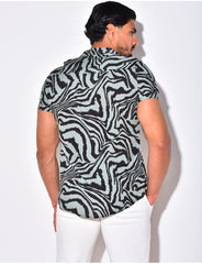 Chemise homme à motif