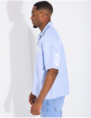 Chemise Homme rayée "Ocean Block"