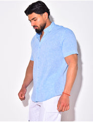 Chemise homme en lin