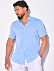 Chemise homme en lin