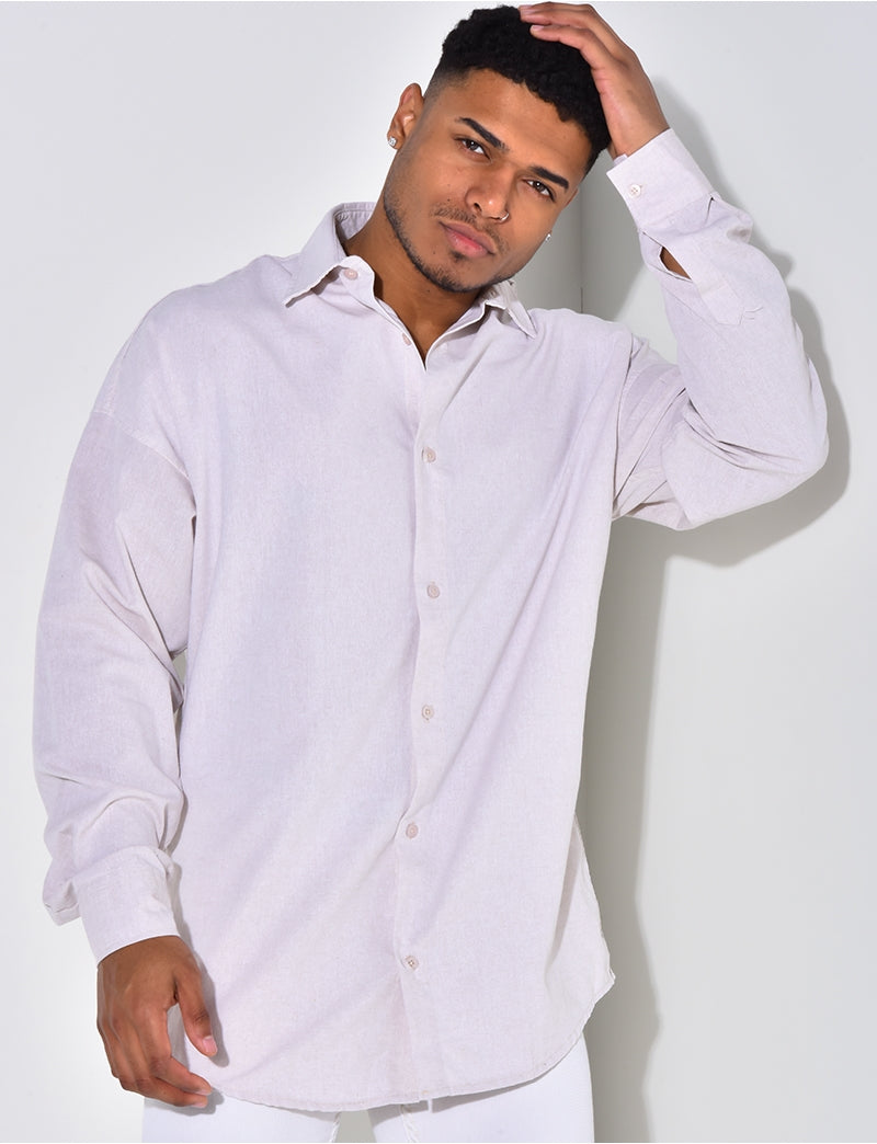 Chemise légère manches longues