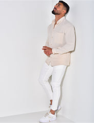 Chemise légère manches longues