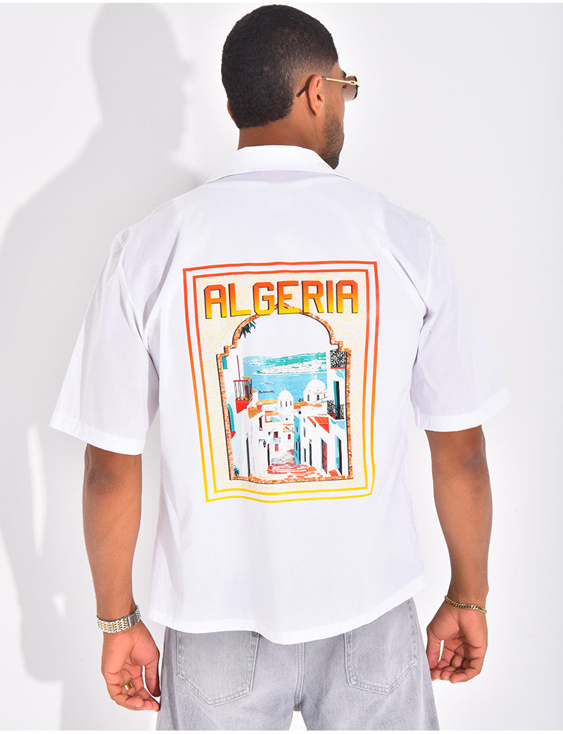 Chemise manches courtes "Algéria"