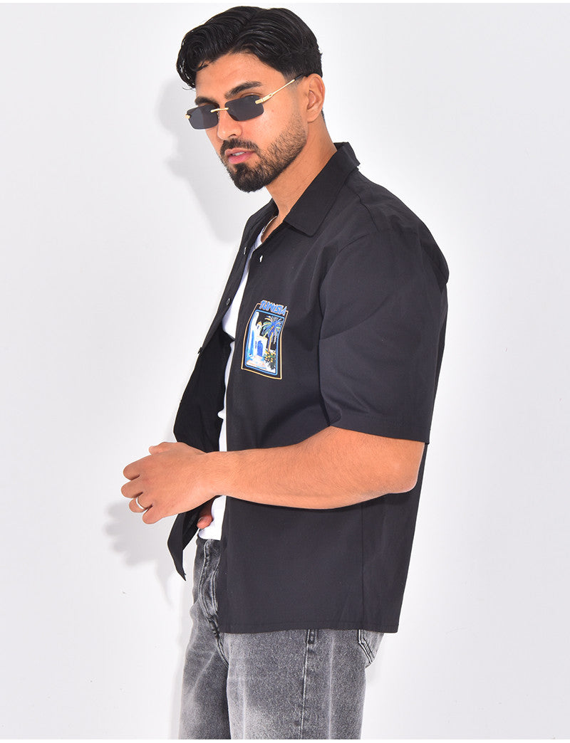 Chemise manches courtes "Tunisia"