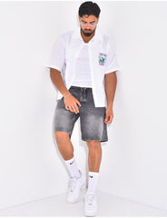 Chemise manches courtes "Maroc"