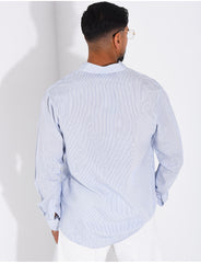 Chemise manches longues à rayures