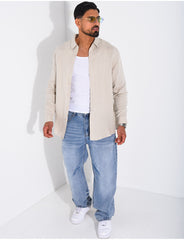 Chemise manches longues