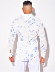 Chemise à motif aztéque